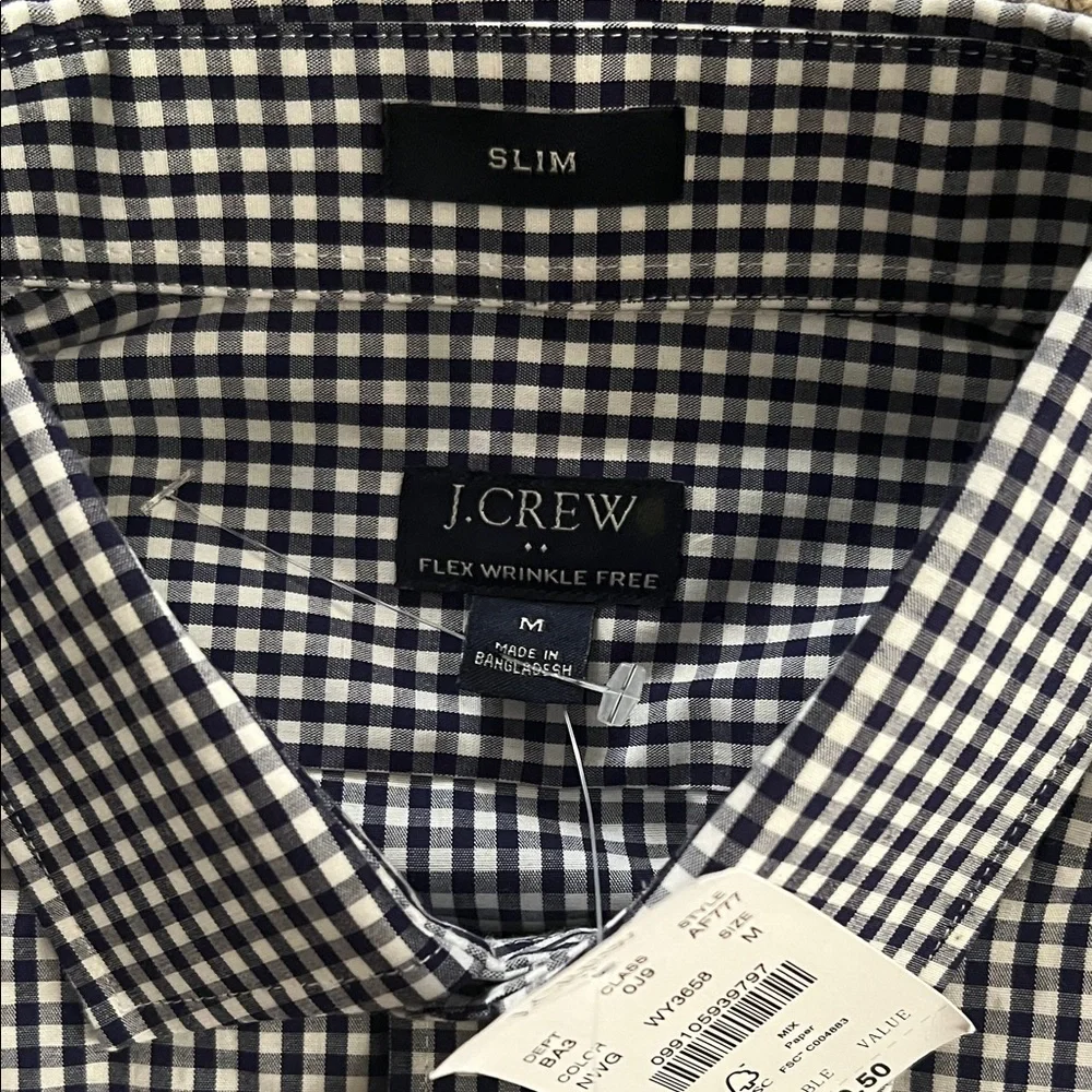 J. Crew classic gingham